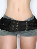 Retro Metal Eyelet Buckle Belt