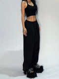 Casual Gray Oversized Sweatpants -- YKIIY  CLOTHING