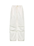 Cozy Low Waist Parachute Cargo Pants -- YKIIY  CLOTHING