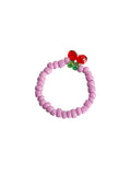 Design Colorful Red Cherry Beaded Ring -- YKIIY  CLOTHING