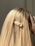 Enamel Oil Drying Flower Clip -- YKIIY  CLOTHING