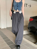 Leisure Day Straight Leg Pants -- YKIIY  CLOTHING