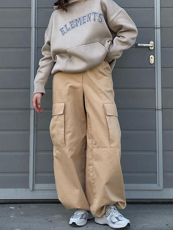 Multi-Pocket Cargo Pants -- YKIIY  CLOTHING