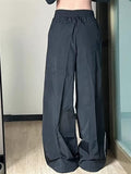 Parachute Wide Leg Track Pants -- YKIIY  CLOTHING