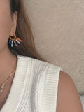 Retro Irregular Love Earrings -- YKIIY  CLOTHING