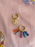 Retro Irregular Love Earrings -- YKIIY  CLOTHING