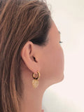 Retro Irregular Love Earrings -- YKIIY  CLOTHING