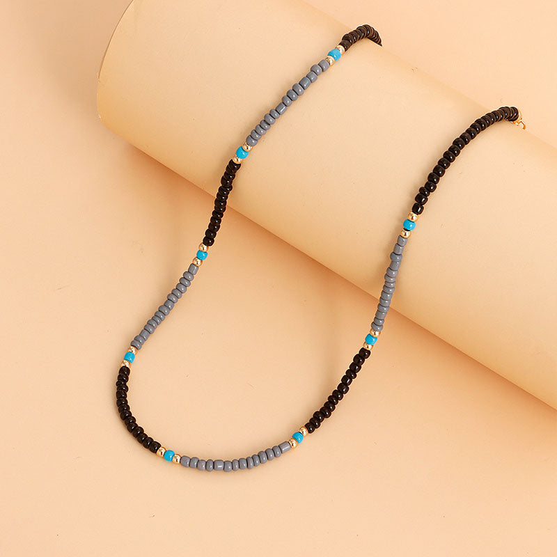 Simple Sweet Beaded Layered Necklace -- YKIIY  CLOTHING