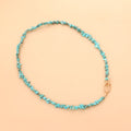 Simple Turquoise Shaped Pearl Necklace -- YKIIY  CLOTHING