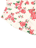 Square Neck Floral Printed Tops -- YKIIY  CLOTHING