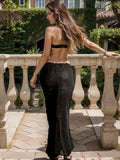 Vintage Back Slit Bodycon Skirt -- YKIIY  CLOTHING