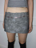 Vintage PU Zipper Bodycon Skirt -- YKIIY  CLOTHING