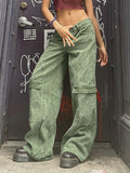 Vintage Patch Pocket Cargo Jeans -- YKIIY  CLOTHING