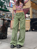 Vintage Patch Pocket Cargo Jeans -- YKIIY  CLOTHING