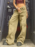 Vintage Patch Pocket Cargo Jeans -- YKIIY  CLOTHING