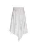 Vintage Plain Asymmetric Hem Skirt -- YKIIY  CLOTHING