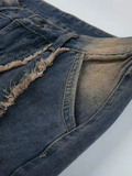 Vintage Zipper Rough Selvedge Jeans -- YKIIY  CLOTHING