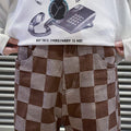 Y2K Checkered Pants -- YKIIY  CLOTHING