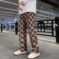 Y2K Checkered Pants -- YKIIY  CLOTHING