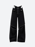 Y2K Cut Out Waist Pants -- YKIIY  CLOTHING