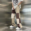 Y2K Patchwork Pants -- YKIIY  CLOTHING