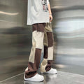 Y2K Patchwork Pants -- YKIIY  CLOTHING