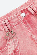 Y2K Soft Girl Double Belted Baggy Jeans -- YKIIY  CLOTHING