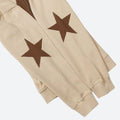 Y2K Star Patch Zip-Up Hoodie -- YKIIY  CLOTHING