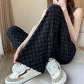 Y2K Checkered Sweatpants